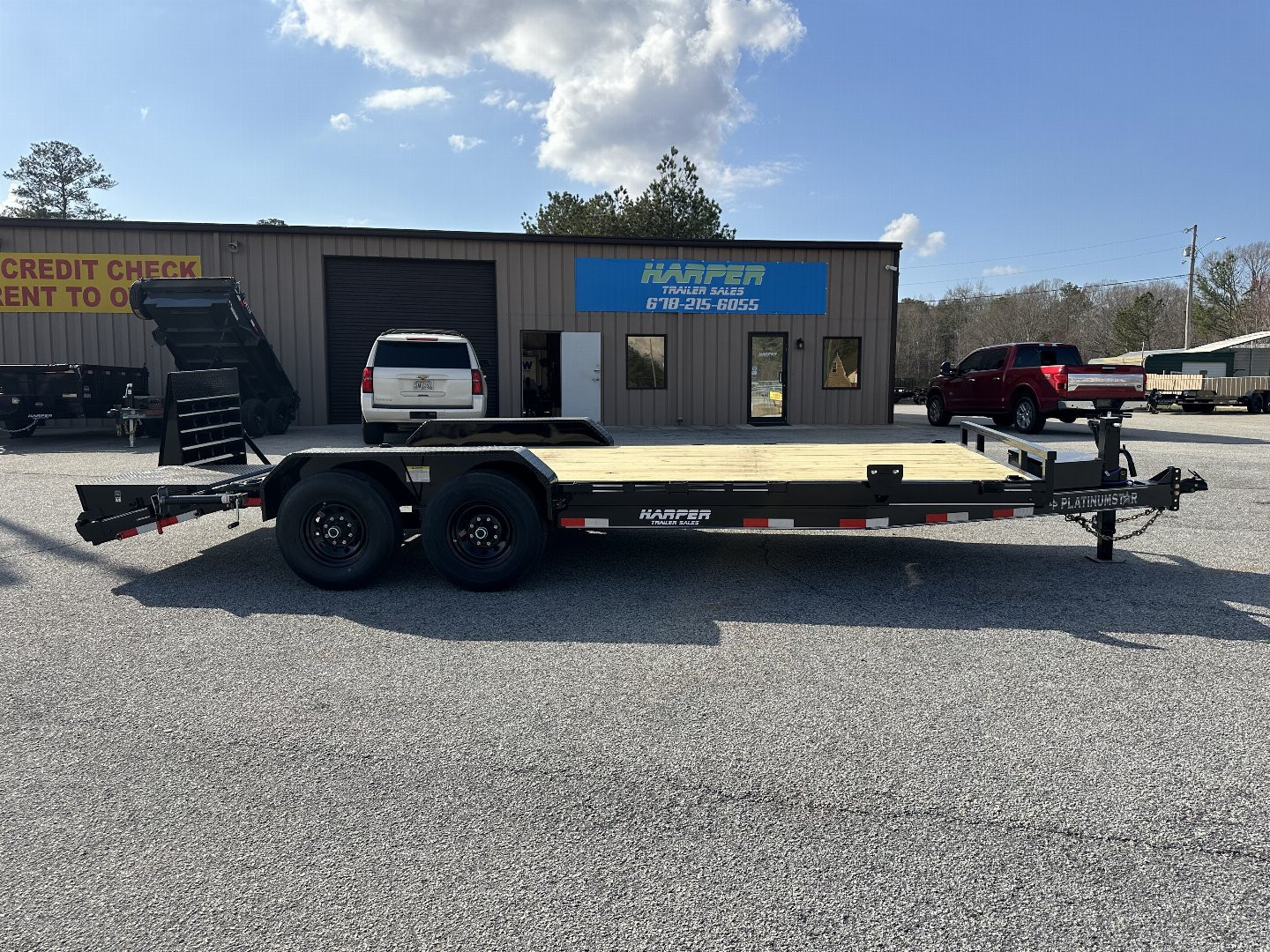 New 2025 DP PLATINUMSTAR 83x20 14K EQUIPMENT HAULER WITH ULTRA RAMPS