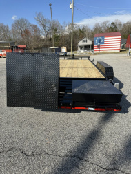 New 2025 DP PLATINUMSTAR 83x20 14K EQUIPMENT HAULER WITH ULTRA RAMPS