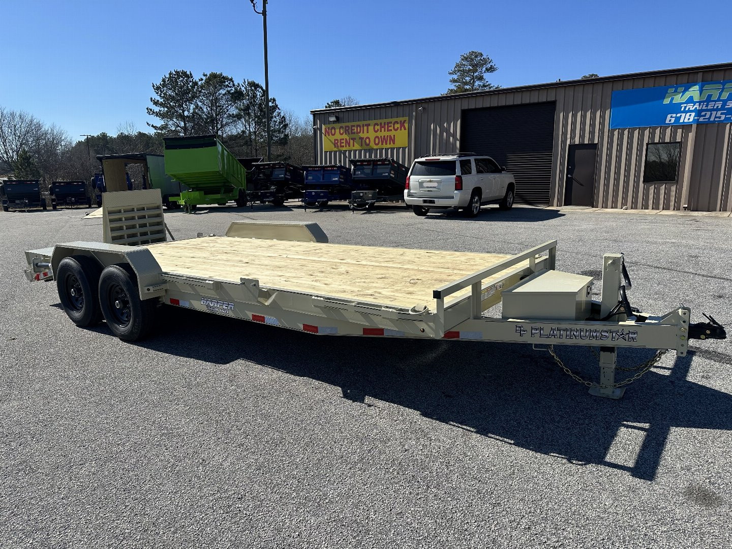 New 2025 DP PLATINUMSTAR 83x20 14K EQUIPMENT HAULER WITH ULTRA RAMPS