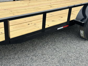 New 2025 6.5X14 SINGLE AXLE UTILITY TRAILER