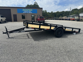 New 2025 7X14 DURABLE LIGHT WEIGHT TILT SINGLE AXLE UTILITY TRAILER