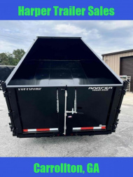 New 2025 TUFFDUMP 14K 7X16 DUMP TRAILER 4' WALLS