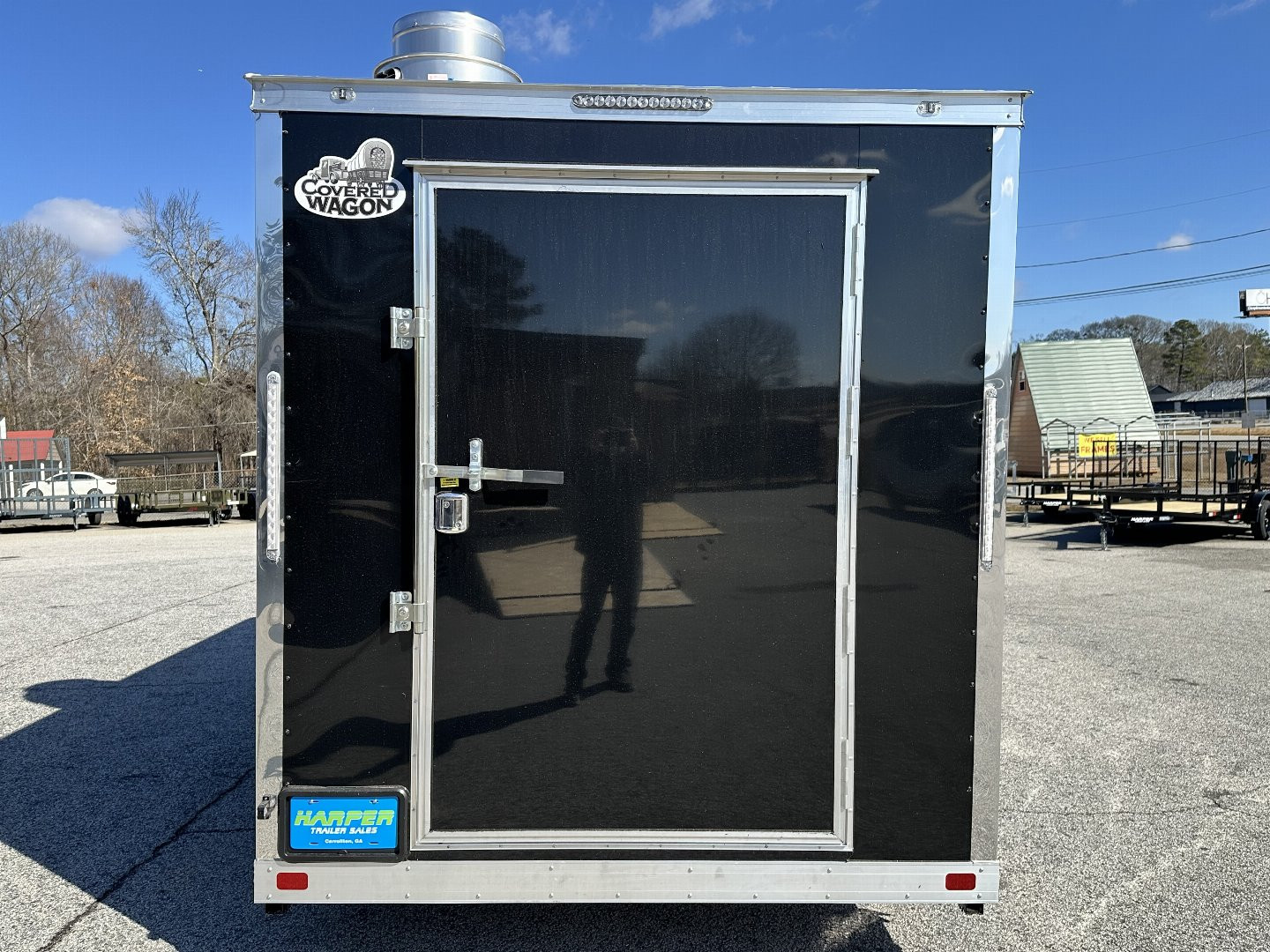 New 2025 COVERED WAGON 7X16 TANDEM AXLE CONCESSION TRAILER