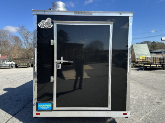 New 2025 COVERED WAGON 7X16 TANDEM AXLE CONCESSION TRAILER