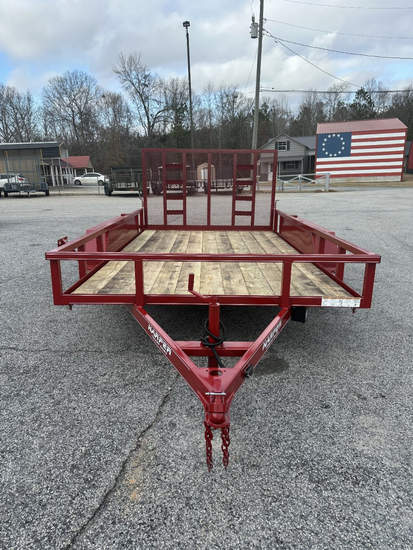 New 2025 82X12 7K TANDEM AXLE UTILITY TRAILER WITH BRAKES