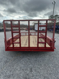 New 2025 82X12 7K TANDEM AXLE UTILITY TRAILER WITH BRAKES
