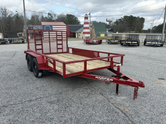 New 2025 82X12 7K TANDEM AXLE UTILITY TRAILER WITH BRAKES