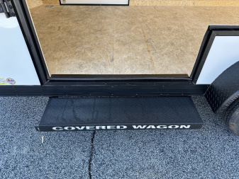 New 2025 COVERED WAGON 7X16 TANDEM AXLE ENCLOSED UTV TRAILER