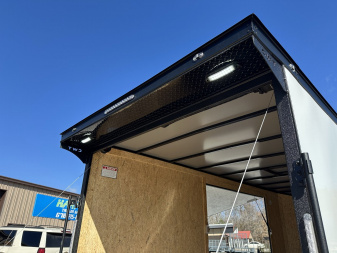 New 2025 COVERED WAGON 7X16 TANDEM AXLE ENCLOSED UTV TRAILER