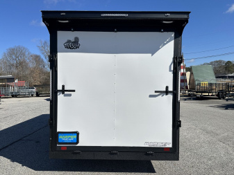 New 2025 COVERED WAGON 7X16 TANDEM AXLE ENCLOSED UTV TRAILER
