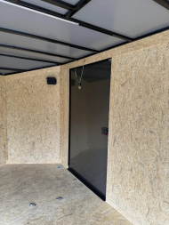 New 2025 COVERED WAGON 7X16 TANDEM AXLE ENCLOSED UTV TRAILER