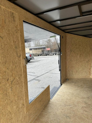 New 2025 COVERED WAGON 7X16 TANDEM AXLE ENCLOSED UTV TRAILER