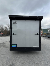 New 2025 COVERED WAGON 7X16 TANDEM AXLE ENCLOSED UTV TRAILER