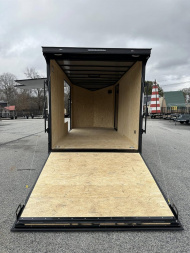 New 2025 COVERED WAGON 7X16 TANDEM AXLE ENCLOSED UTV TRAILER