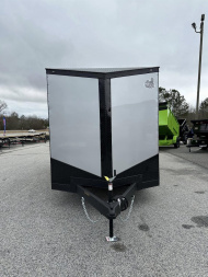 New 2025 COVERED WAGON 7X16 TANDEM AXLE ENCLOSED UTV TRAILER