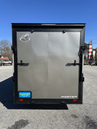 New 2025 COVERED WAGON 6X12 SINGLE AXLE ENCLOSED TRAILER WITH BLACKOUT PACKAGE