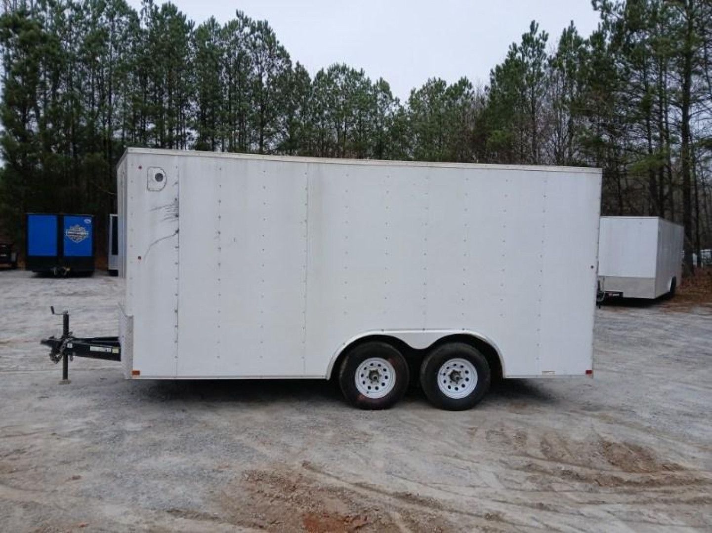 Used USED 2022 CARRY-ON 8.5X16 TANDEM AXLE ENCLOSED TRAILER ($560 DOWN ...