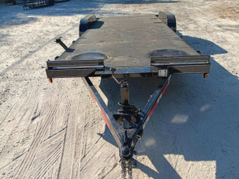 New 2025 20FT 10K STEEL FLOOR DELUXE CAR HAULER WITH 2 BRAKE AXLES
