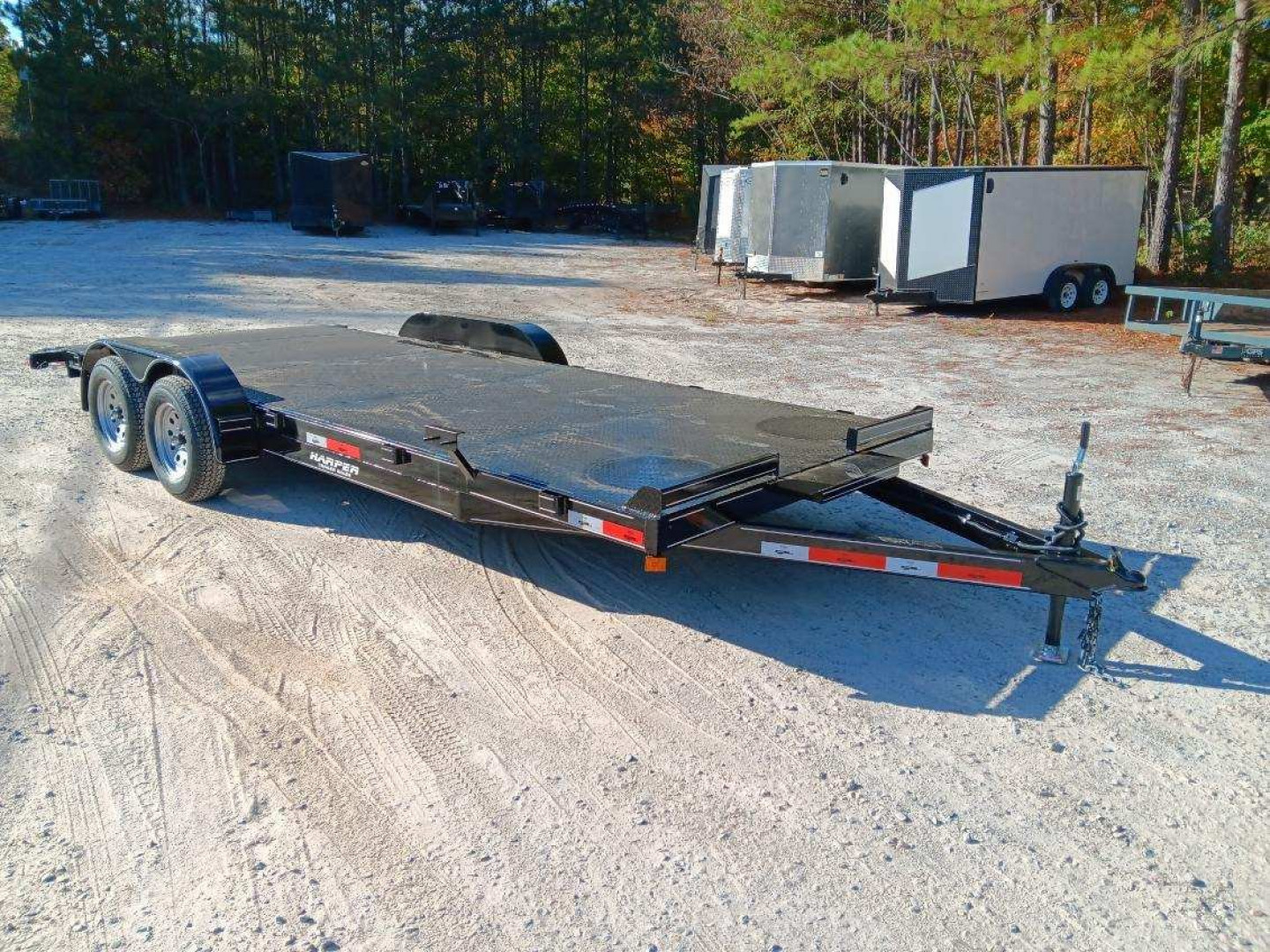 New 2025 20FT 7K STEEL FLOOR DELUXE CAR HAULER
