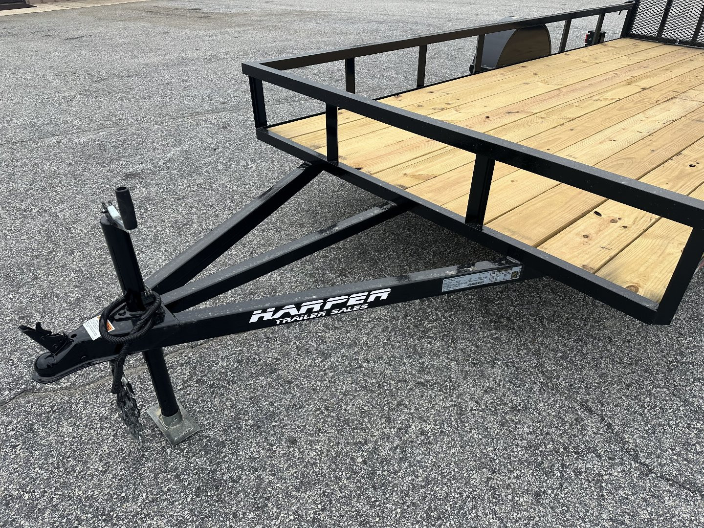 New 2025 6.5X14 SINGLE AXLE UTILITY TRAILER