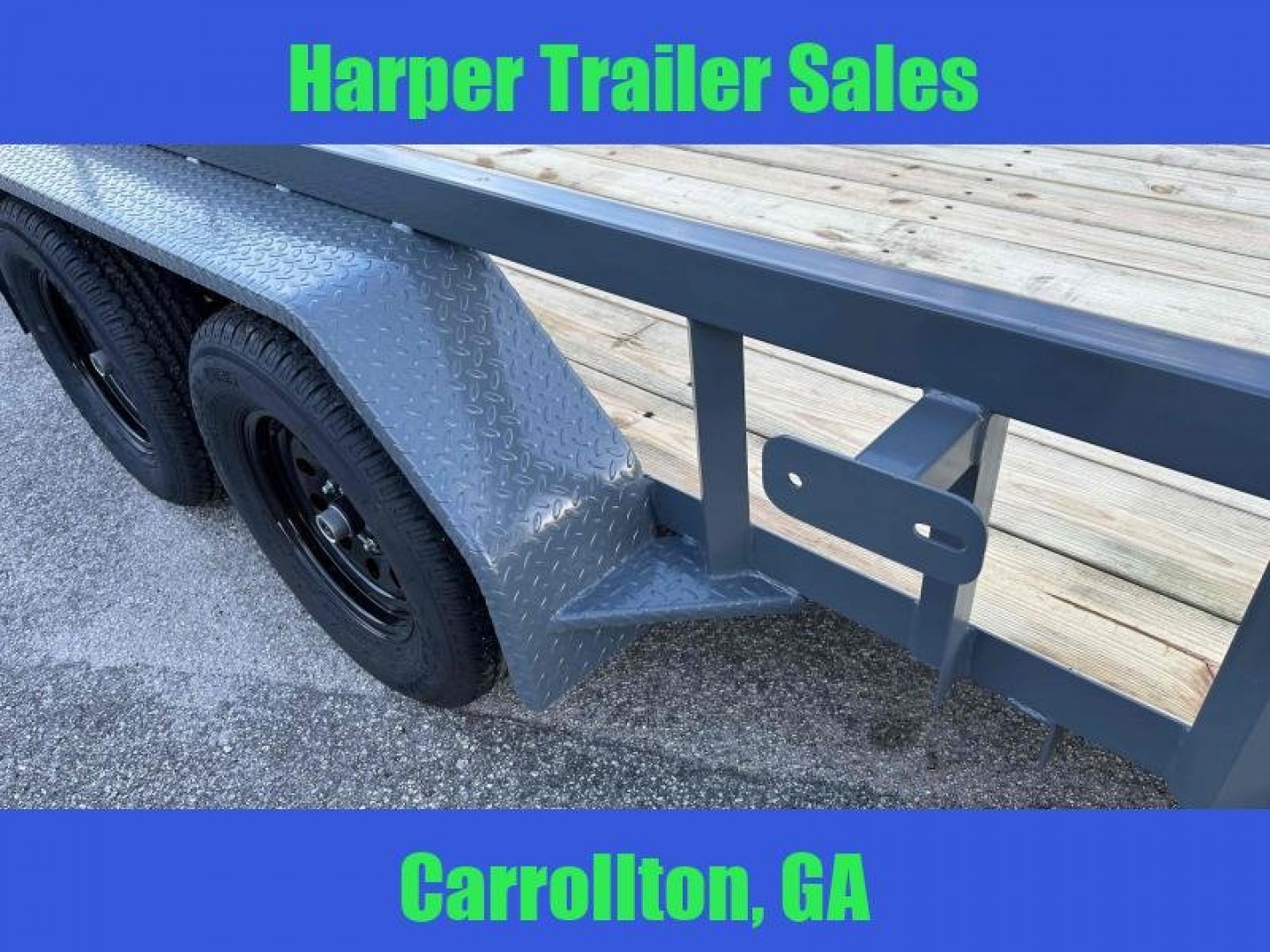 New 2025 GPS 7K 7X18 TANDEM AXLE UTILITY TRAILER