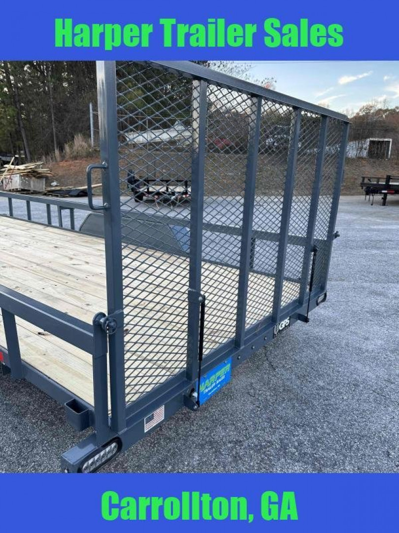 New 2025 GPS 7K 7X18 TANDEM AXLE UTILITY TRAILER