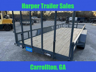 New 2025 GPS 7K 7X18 TANDEM AXLE UTILITY TRAILER