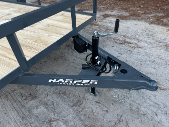 New 2025 10K GPS 7X16 TANDEM AXLE UTILITY TRAILER WITH HD GATE