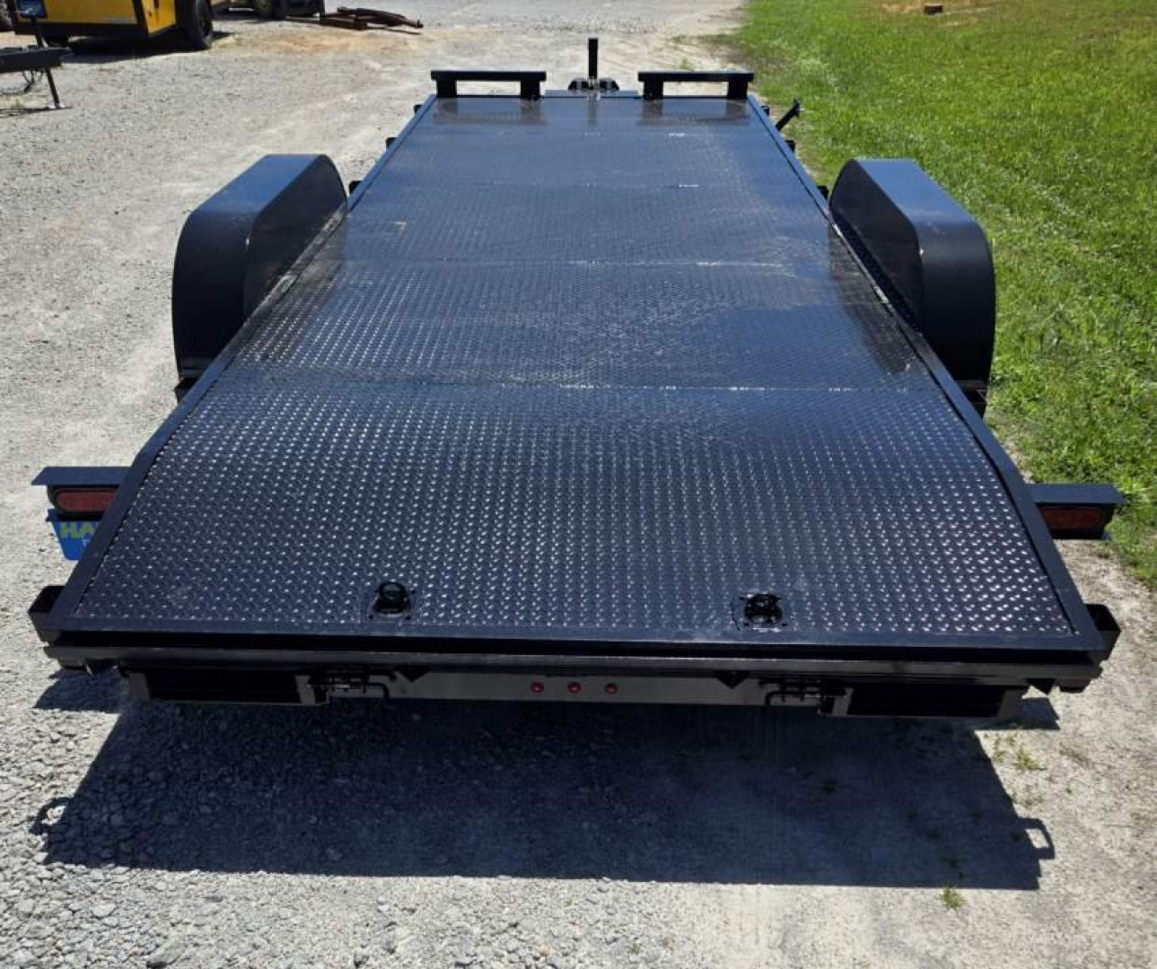 New 2025 82X20 DELUXE 10K STEEL FLOOR CAR HAULER DELUXE SERIES MODEL WITH 2 BRAKES, WINCH PLATE & BATTERY BOX