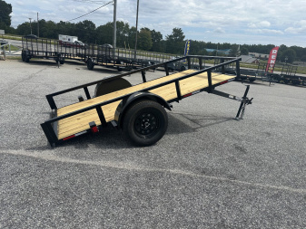 New 2025 5X10 DURABLE LIGHT WEIGHT TILT SINGLE AXLE UTILITY TRAILER