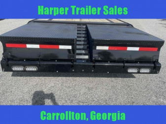 New ***SPECIAL ***2025 NON-CDL BUCKSHOT 30' SINGLE WHEEL GOOSENECK WITH 5' MEGA RAMPS