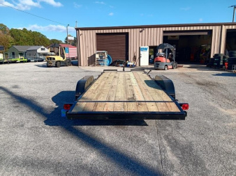 New 2025 20FT 7K WOOD FLOOR DELUXE CAR HAULER