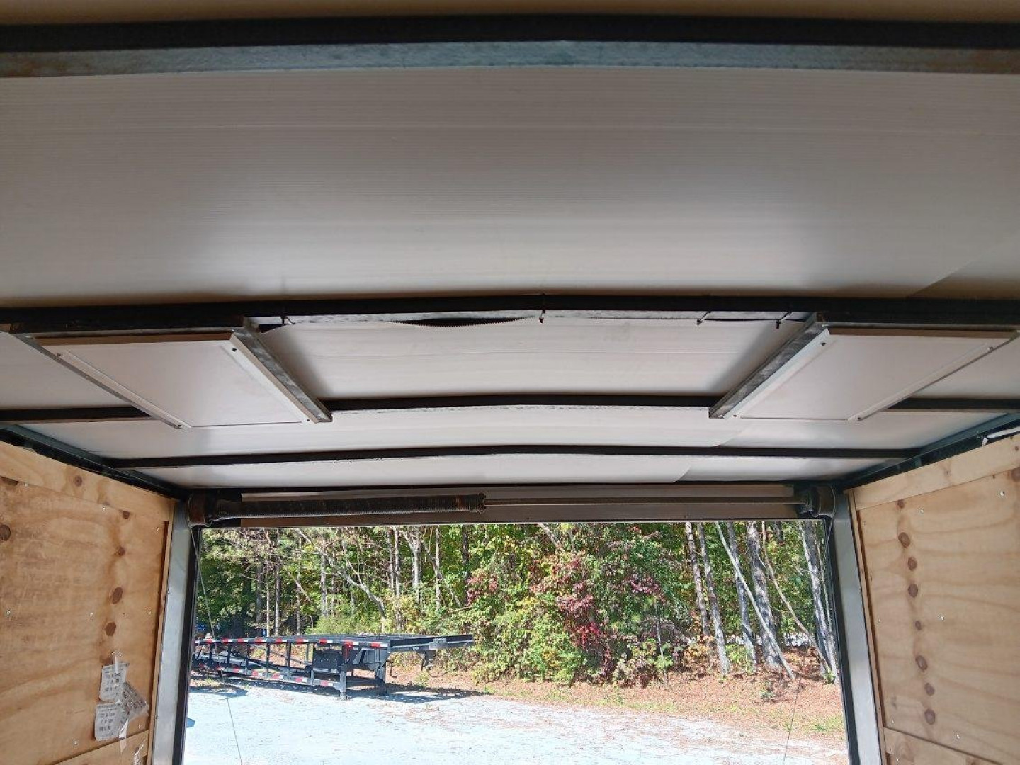 Used USED 2023 ROCK SOLID CARGO 8.5X36 SLANT NOSE ENCLOSED TWO CAR HAULER ($1210 DOWN ON RTO CONTRACT)