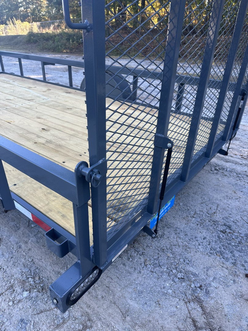 New 2025 GPS 76X14 SINGLE AXLE UTILITY TRAILER