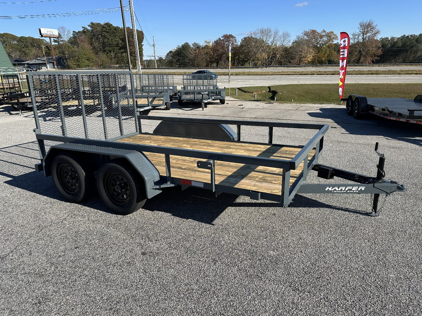 New 2025 GPS 7X12 TANDEM AXLE UTILITY TRAILER