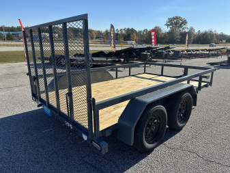 New 2025 GPS 7X12 TANDEM AXLE UTILITY TRAILER