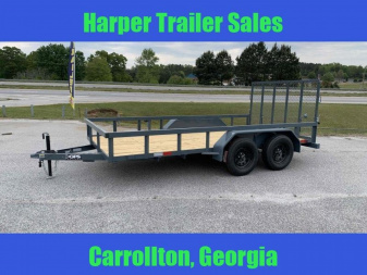 New 2025 GPS 7X16 TANDEM AXLE UTILITY TRAILER