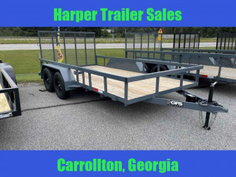 New 2025 GPS 7X16 TANDEM AXLE UTILITY TRAILER