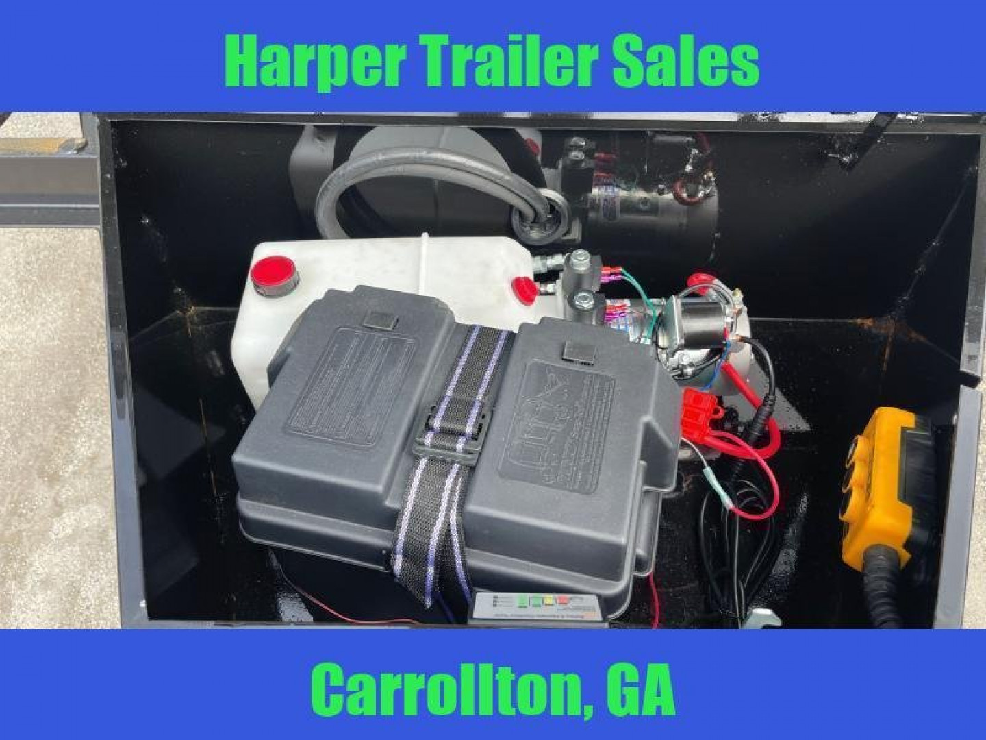 New 2025 PROSPECTOR 6X12 10K TANDEM AXLE DUMP TRAILER WITH 4' WALLS AND SPARE TIRE