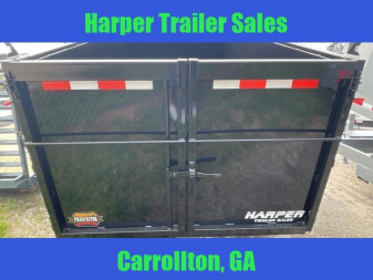 New 2025 PROSPECTOR 6X12 10K TANDEM AXLE DUMP TRAILER WITH 4' WALLS AND SPARE TIRE