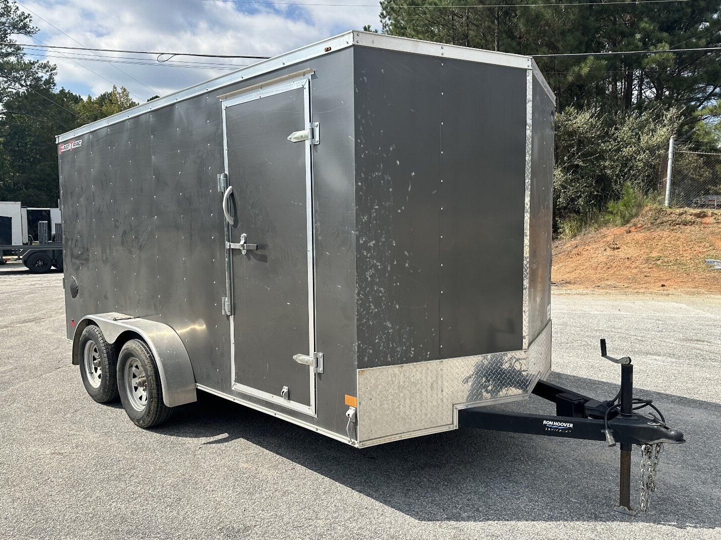 Used USED 2023 FAST TRAC 7X14 TANDEM AXLE ENCLOSED TRAILER ($550 DOWN ON RTO CONTRACT)