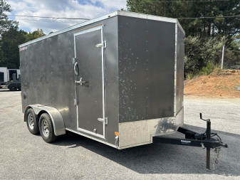 Used USED 2023 FAST TRAC 7X14 TANDEM AXLE ENCLOSED TRAILER ($550 DOWN ON RTO CONTRACT)
