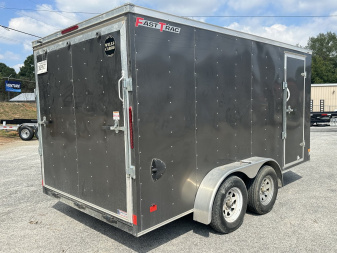 Used USED 2023 FAST TRAC 7X14 TANDEM AXLE ENCLOSED TRAILER ($550 DOWN ON RTO CONTRACT)