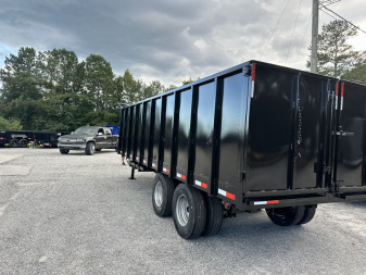 New 2025 8X20 20K DUAL TANDEM GOOSENECK DUMP TRAILER