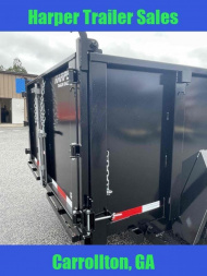 New 2024 TUFFDUMP 14K 7X14 DUMP TRAILER 4' WALLS