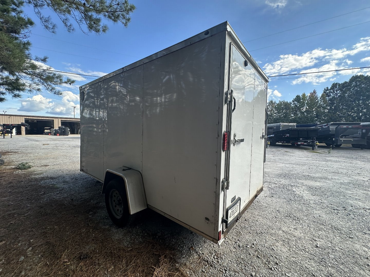 Used USED 2022 DIAMOND CARGO 6X12 SINGLE AXLE ENCLOSED TRAILER ($250 DOWN ON RTO CONTRACT)