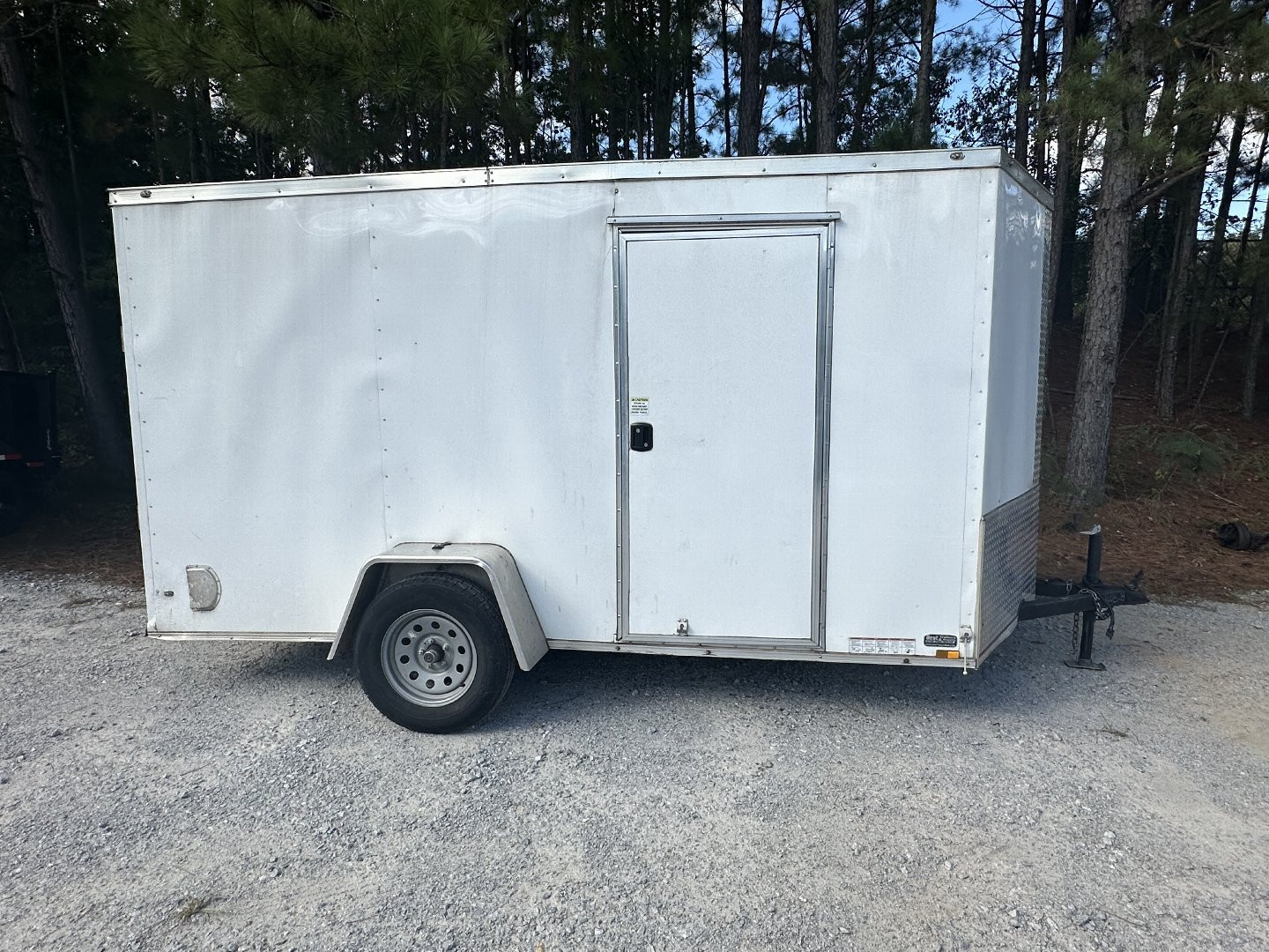 Used USED 2022 DIAMOND CARGO 6X12 SINGLE AXLE ENCLOSED TRAILER ($250 DOWN ON RTO CONTRACT)
