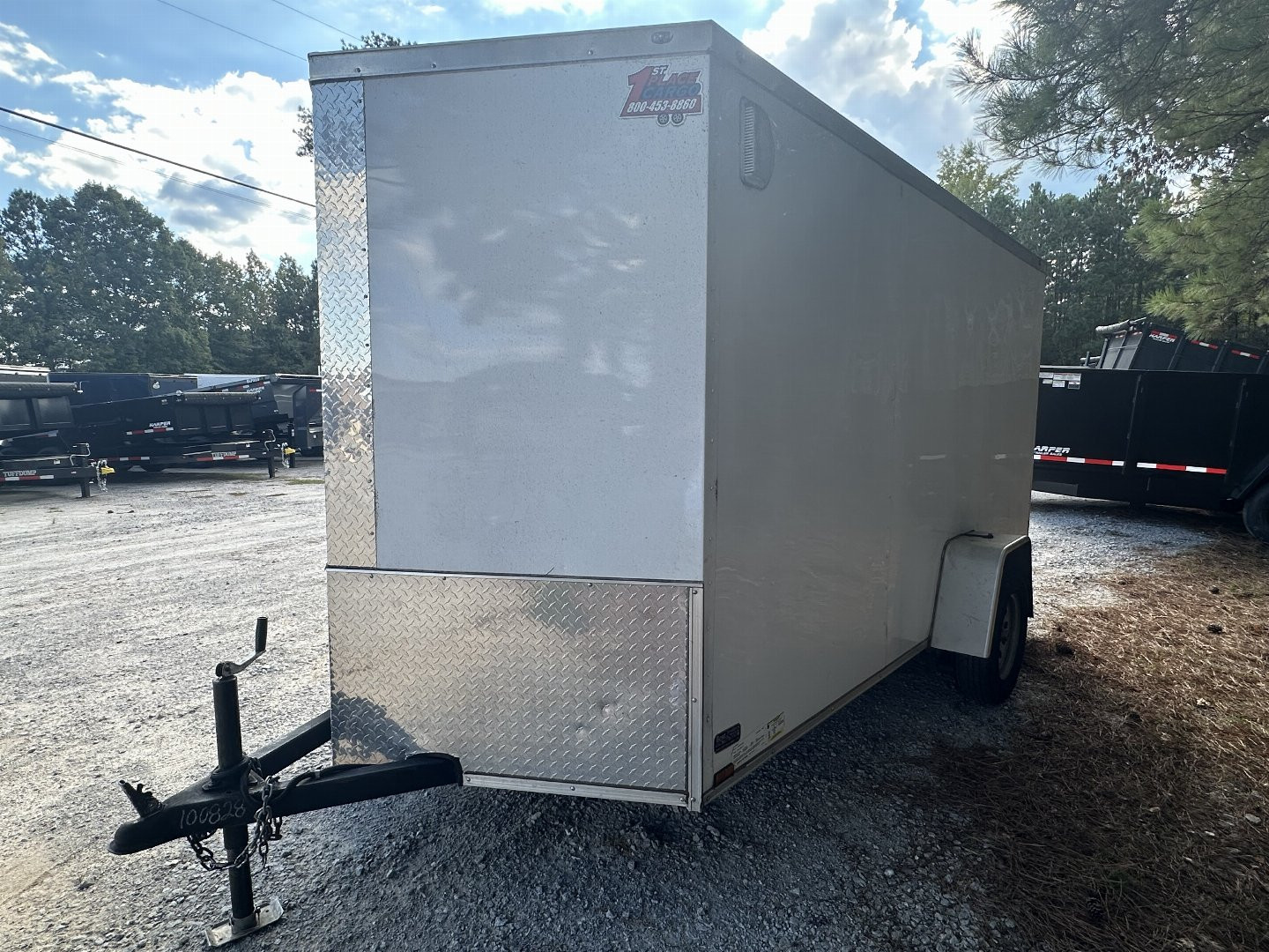 Used USED 2022 DIAMOND CARGO 6X12 SINGLE AXLE ENCLOSED TRAILER ($250 DOWN ON RTO CONTRACT)