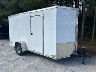 Used USED 2022 DIAMOND CARGO 6X12 SINGLE AXLE ENCLOSED TRAILER ($250 DOWN ON RTO CONTRACT)