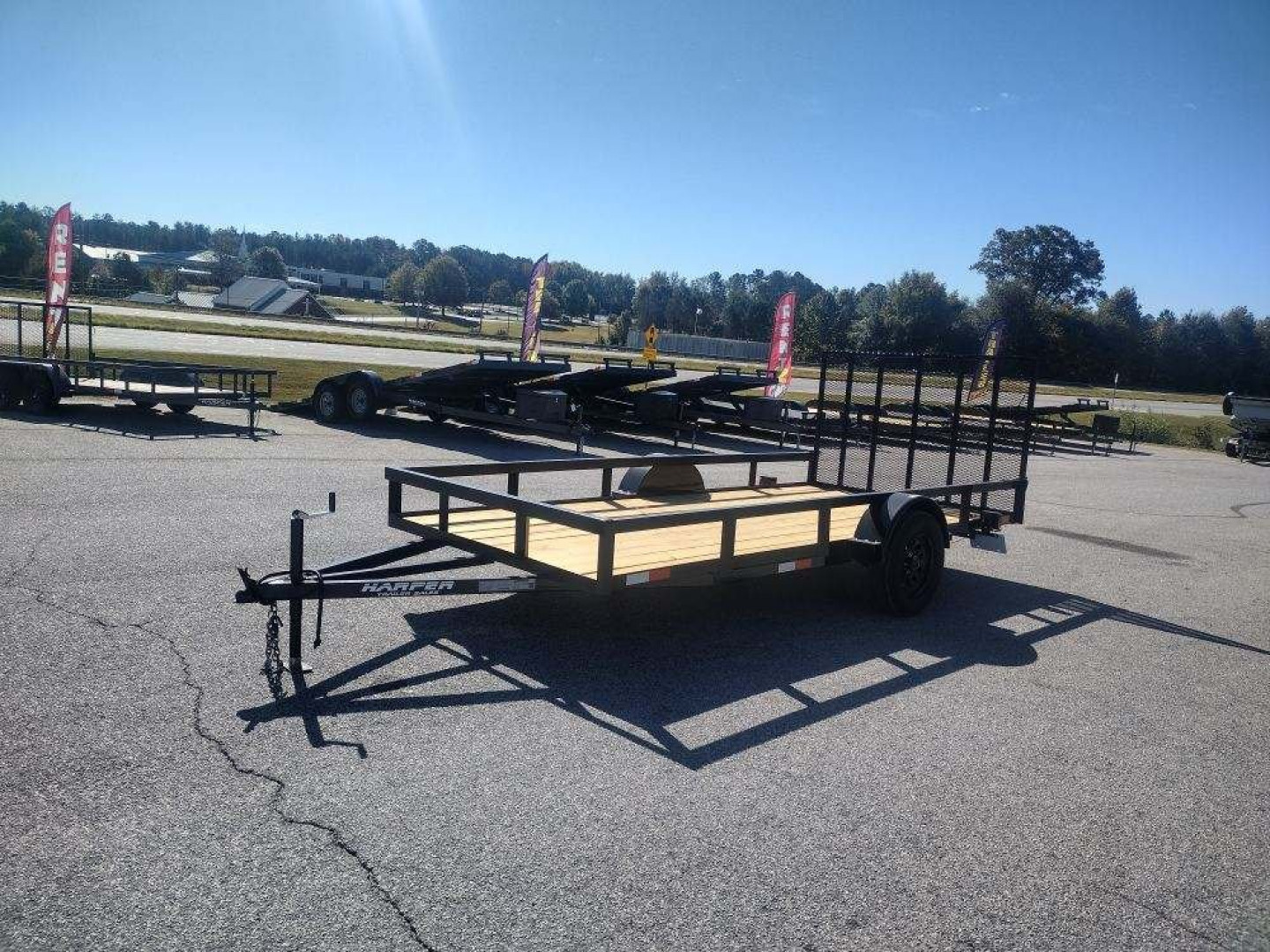 New 2025 6.5X14 SINGLE AXLE UTILITY TRAILER